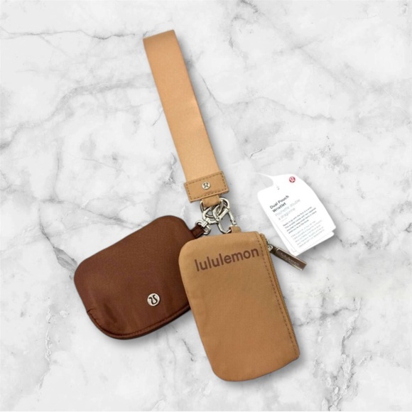 Lululemon Dual Pouch Wristlet Assorted Colors Available - Picture 5 of 16